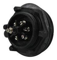 CIRCULAR CONNECTOR, RCPT, 7POS, SCREW