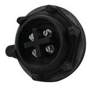 CIRCULAR CONNECTOR, PLUG, 4POS, SCREW