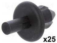 Rivet; 25pcs; Daewoo,Ford,Mercedes,Opel,Volvo,VW; L: 11.8mm ROMIX