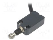 Limit switch; metal roller Ø12mm; NO + NC; 10A; max.250VAC; IP67 