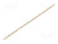 LED tape; white warm; 2835; LED/m: 168; 5mm; white PCB; IP65; 8W/m WISVA OPTOELECTRONICS