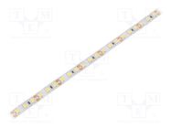 LED tape; white neutral; 2835; 12V; LED/m: 120; 8mm; white PCB; IP20 WISVA OPTOELECTRONICS