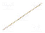 LED tape; white neutral; 2835; LED/m: 168; 5mm; white PCB; IP65 WISVA OPTOELECTRONICS