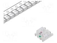 LED; red; SMD; 0805; 2.8÷10mcd; 2.1÷2.6VDC; 2x1.25x0.4mm; 130°; 20mA BROADCOM (AVAGO)