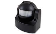 Motion sensor 180' black IP44