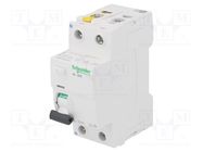 RCD breaker; Inom: 63A; Ires: 30mA; Poles: 2; 400VAC; IP20; 1÷25mm2 SCHNEIDER ELECTRIC