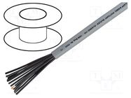 Wire; ÖLFLEX® CLASSIC 110; 2x1mm2; unshielded; 300V,500V; Cu; grey LAPP