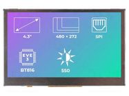Display: TFT; 4.3"; 480x272; Illumin: LED; Dim: 105.5x67.2x6.32mm Riverdi