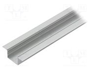 Profiles for LED modules; natural; L: 1m; VARIO30-05; aluminium TOPMET