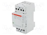 Contactor: 4-pole installation; 25A; 230÷240VAC,230÷240VDC ABB