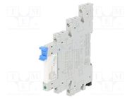 Relay: interface; SPDT; Ucoil: 60VDC; 6A; 6A/250VAC; 6A/30VDC; 88E2H MORSETTITALIA