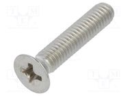 Screw; M4x20; 0.7; Head: countersunk; Phillips; PH3; DIN 965A 