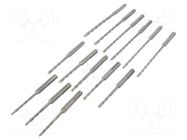 Drill set; for concrete; steel; bag; concrete; 14pcs. C.K