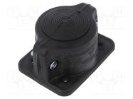 Grommet; black; Holes no: 1; -40÷90°C; UL94V-0; 8÷67mm; IP55 TRELLEBORG