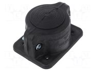 Grommet; black; Holes no: 1; -40÷90°C; UL94V-0; 8÷67mm; IP55 TRELLEBORG