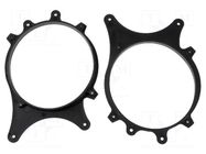 Speaker frame; 130mm; BMW; BMW 3 Compact 1994->2001; 2pcs. ACV