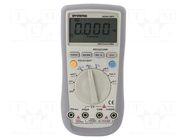 Digital multimeter; RS232; LCD; 3,75 digit; Bargraph: 41segm. GW INSTEK