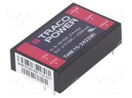 Converter: DC/DC; 15W; Uin: 9÷36VDC; Uout: 15VDC; Uout2: -15VDC TRACO POWER