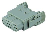 HEAVY DUTY INSERT, RCPT, 25POS, 20AWG