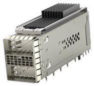 I/O CONN, ZQSFP+, RCPT, 76POS, PRESSFIT