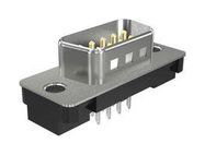 D SUB CONN, PLUG, 9POS, DE, SOLDER