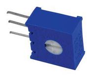 TRIMMER POTENTIOMETER, 10KOHM 1TURN THROUGH HOLE