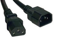 POWER CORD, IEC C14/IEC C13, 10FT, 10A