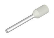 TERMINAL, WIRE FERRULE, 20AWG, WHITE