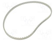 Timing belt; AT10; W: 10mm; H: 5mm; Lw: 780mm; Tooth height: 2.5mm OPTIBELT