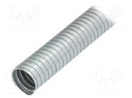 Protective tube; Size: 32; galvanised steel; natural; -55÷300°C ANAMET EUROPE