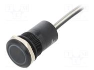 Switch: capacitive; Pos: 2; SPST-NO; 0.01A/12VDC; IP68; OFF-ON; MC BULGIN