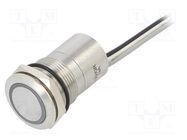 Switch: capacitive; Pos: 2; SPST-NO; 0.01A/12VDC; IP68; OFF-ON; MC BULGIN