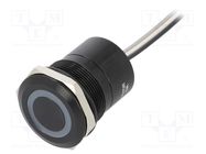 Switch: capacitive; Pos: 2; SPST-NO; 0.01A/12VDC; IP68; OFF-ON; MC BULGIN