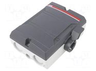 Safety switch-disconnector; Poles: 3; flush mounting; 25A; IP65 ABB