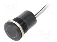 Switch: capacitive; Pos: 2; SPST-NC; 0.01A/12VDC; IP68; ON-OFF; MC BULGIN