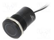 Switch: capacitive; Pos: 2; SPST-NC; 0.01A/12VDC; IP68; ON-OFF; MC BULGIN