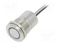 Switch: capacitive; Pos: 2; SPST-NO; 0.01A/12VDC; IP68; OFF-ON; MC BULGIN