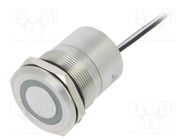 Switch: capacitive; Pos: 2; SPST-NC; 0.01A/12VDC; IP68; ON-OFF; MC BULGIN