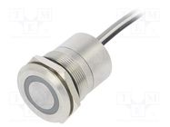 Switch: capacitive; Pos: 2; SPST-NO; 0.01A/12VDC; IP68; OFF-ON; MC BULGIN