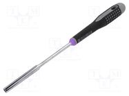 Screwdriver; 6-angles socket; Blade length: 125mm BAHCO