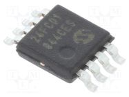 IC: EEPROM memory; 1kbEEPROM; I2C; 128x8bit; 1.7÷5.5V; 1MHz; MSOP8 MICROCHIP TECHNOLOGY