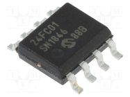 IC: EEPROM memory; 1kbEEPROM; I2C; 128x8bit; 1.7÷5.5V; 1MHz; SO8 MICROCHIP TECHNOLOGY