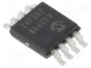 IC: EEPROM memory; 2kbEEPROM; I2C; 256kx8bit; 1.7÷5.5V; 1MHz; MSOP8 MICROCHIP TECHNOLOGY