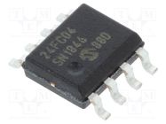 IC: EEPROM memory; 4kbEEPROM; I2C; 256x8bit x2; 1.7÷5.5V; 1MHz; SO8 MICROCHIP TECHNOLOGY