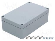 Enclosure: multipurpose; X: 162mm; Y: 263mm; Z: 91mm; ALN; aluminium FIBOX