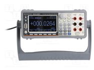 Benchtop multimeter; colour,LCD TFT 4,3"; 6,5 digit; 480x272 GW INSTEK