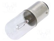 Bulb; XVD; 24VDC; 24VAC; signalling column; 10W; Cap: BA15D SCHNEIDER ELECTRIC