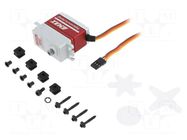 Motor: servo; 4.8÷6VDC; standard; digital; 40x20x38.4mm; metal EMAX