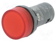 Control lamp; 22mm; CL2; -25÷70°C; Illumin: LED; Ø22mm; 110÷130VAC ABB