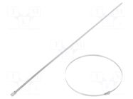Cable tie; L: 362mm; W: 4.6mm; stainless steel AISI 304; 890N PANDUIT